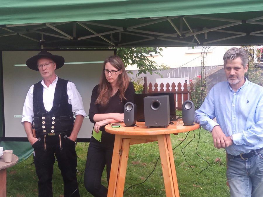 Gerd Ribbeck, Sabine Grützmacher und Marc Zimmermann (Bild: Seb Schäfer)
